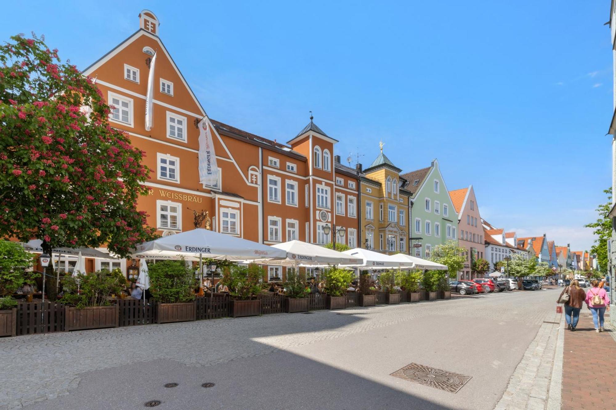 Helloflats - Luxus-Penthouse - Balkon - Parking - Zentrum - Therme - Naehe Flughafen Muc Ердінґ Екстер'єр фото